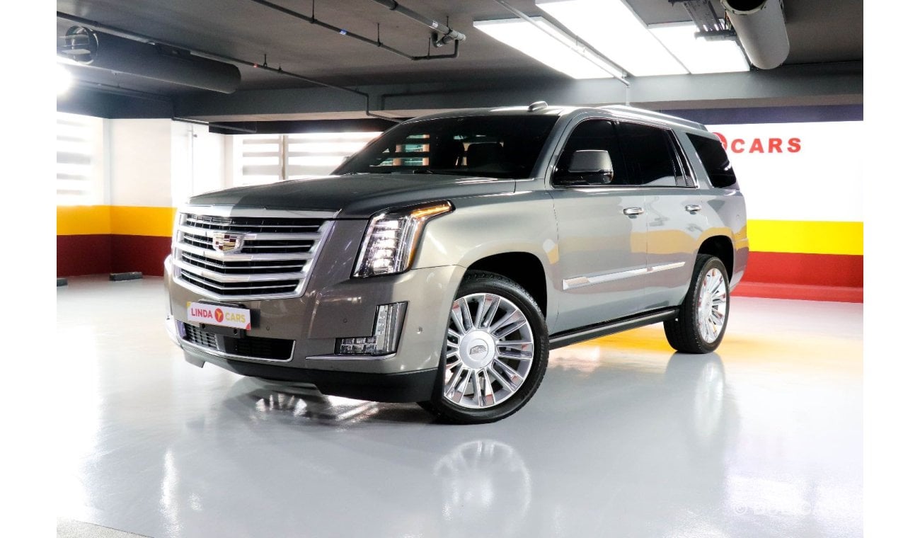 كاديلاك إسكالاد Cadillac Escalade Platinum 2018 GCC under Agency Warranty with Flexible Down-Payment.