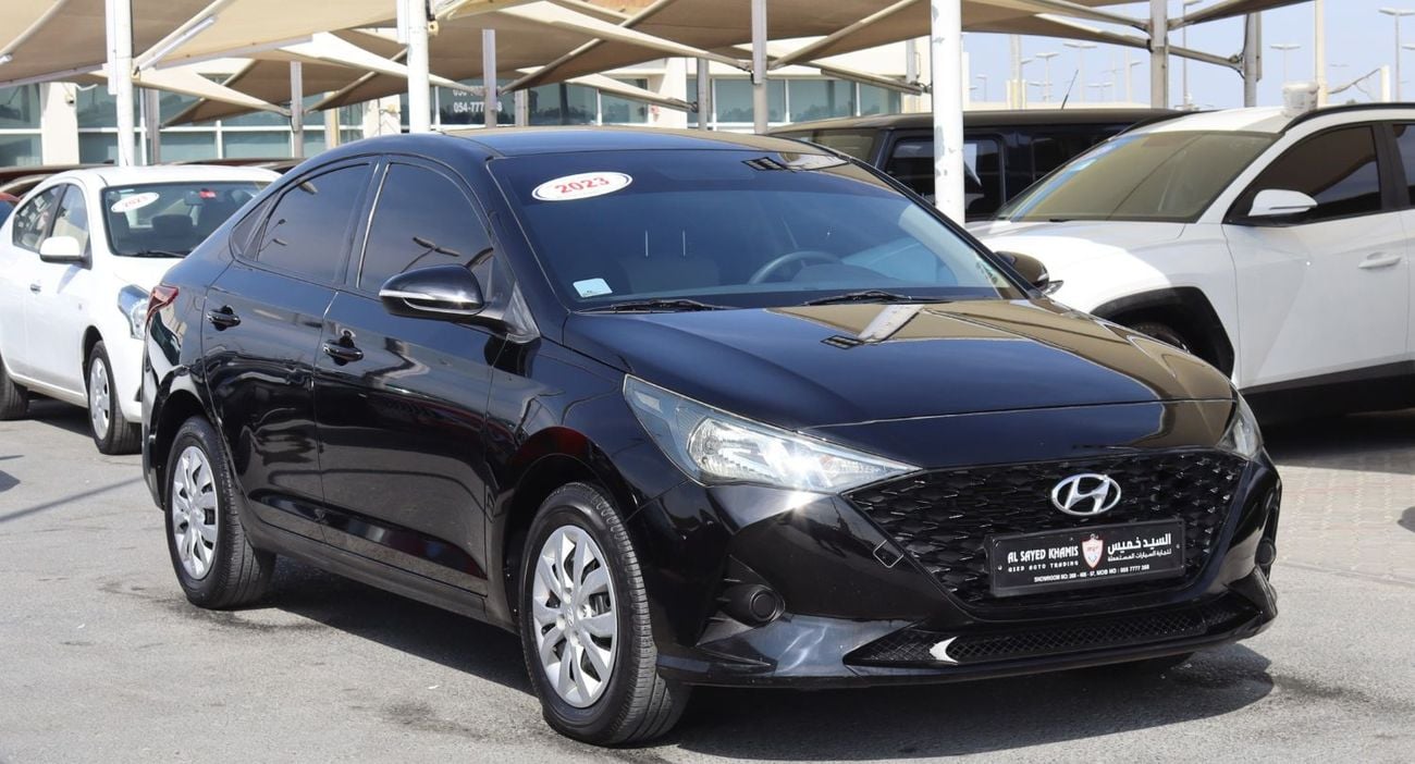 هيونداي أكسنت هيونداى أكسنت 2023 خليجى بدون حوادث محرك 1.6L ممشى قليل بحاله ممتازه