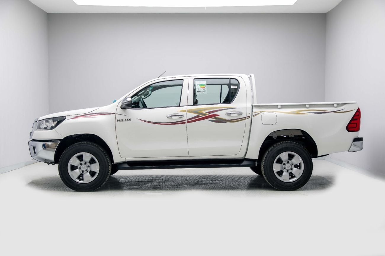 Toyota Hilux DLX 2.4L - Super White Inside Red | Export Only