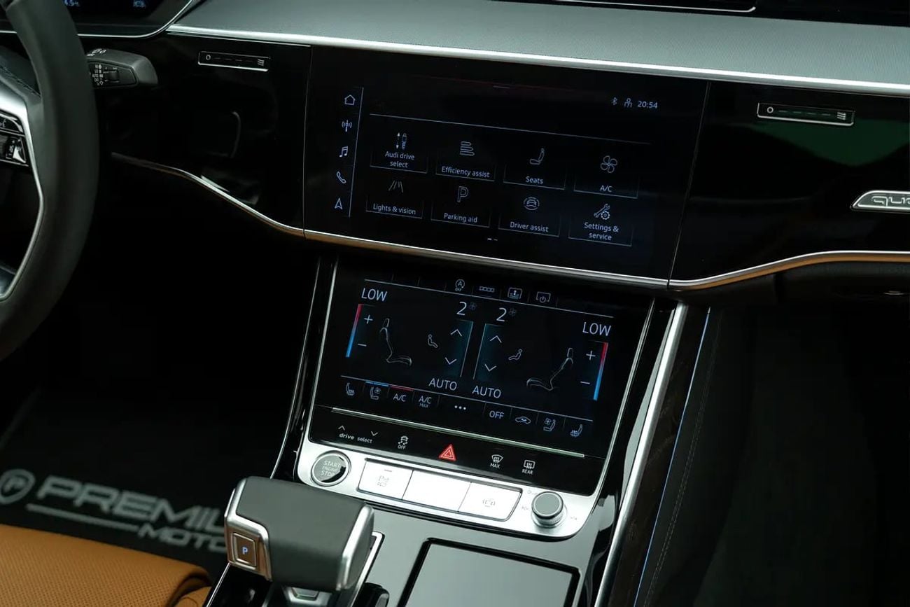 أودي A8 AUDI | A8L QUATTRO 55 | 2026 | GCC SPECS DEALER WARRANTY + SERVICE CONTRACT. Full self-driving capab