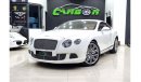 بنتلي كونتيننتال جي تي SPECIAL OFFER BENTLEY GT SPEED 2013 GCC IN IMMACULATE CONDITION WITH 42K KM FSH FROM DEALER