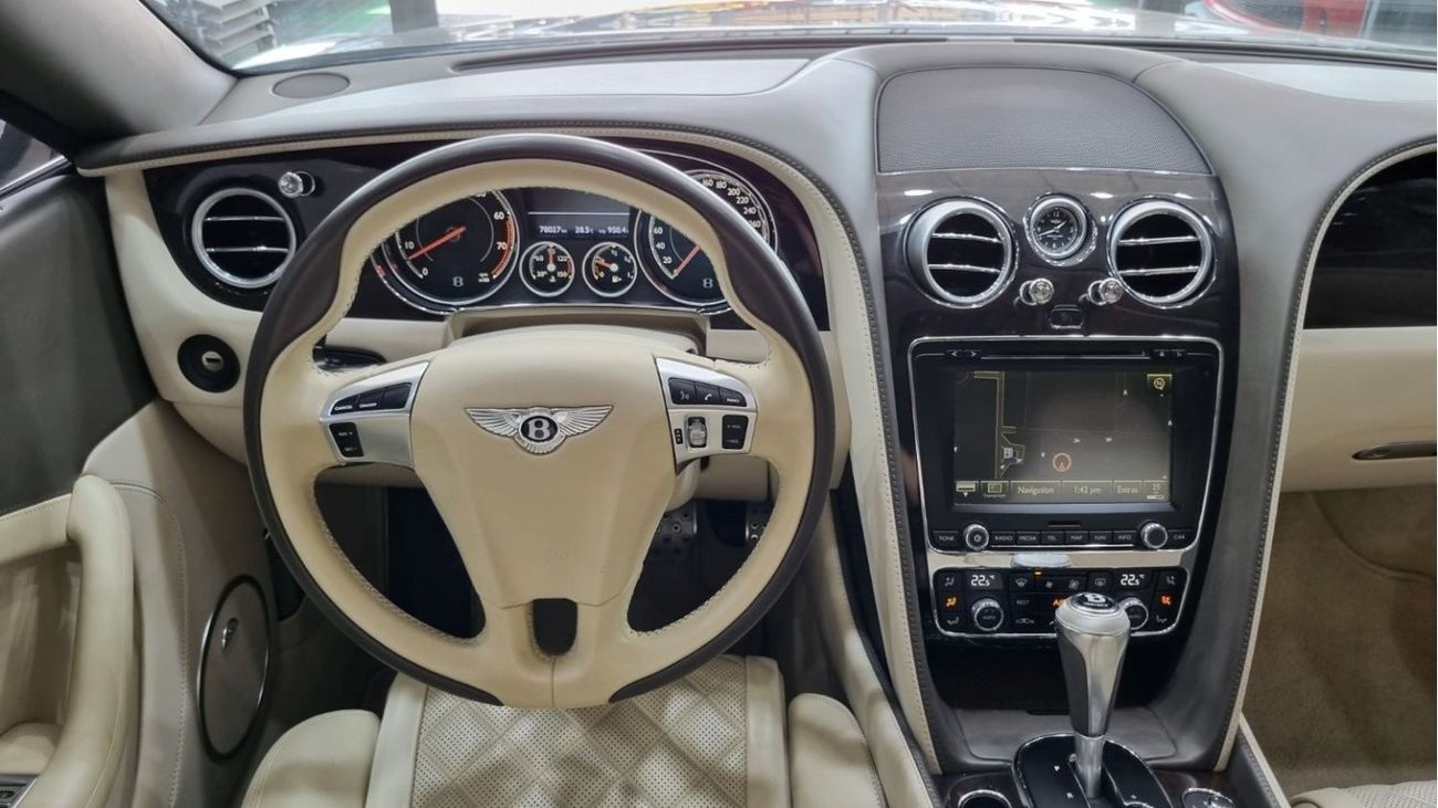Bentley Continental GT RAMADAN OFFER BENTLEY GT SPEED 2016 GCC IN PERFECT CONDITION FULL SERVICE HISTORY FOR 329K AED