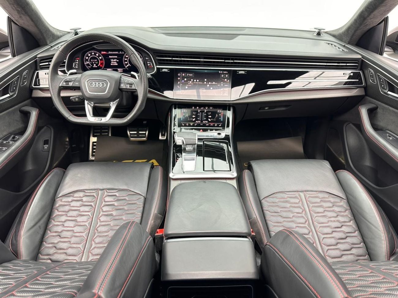Audi RSQ8 quattro 4.0L 2020 Audi RS Q8, 1 Year Warranty Unlimited Km, Audi Full Service History, GCC