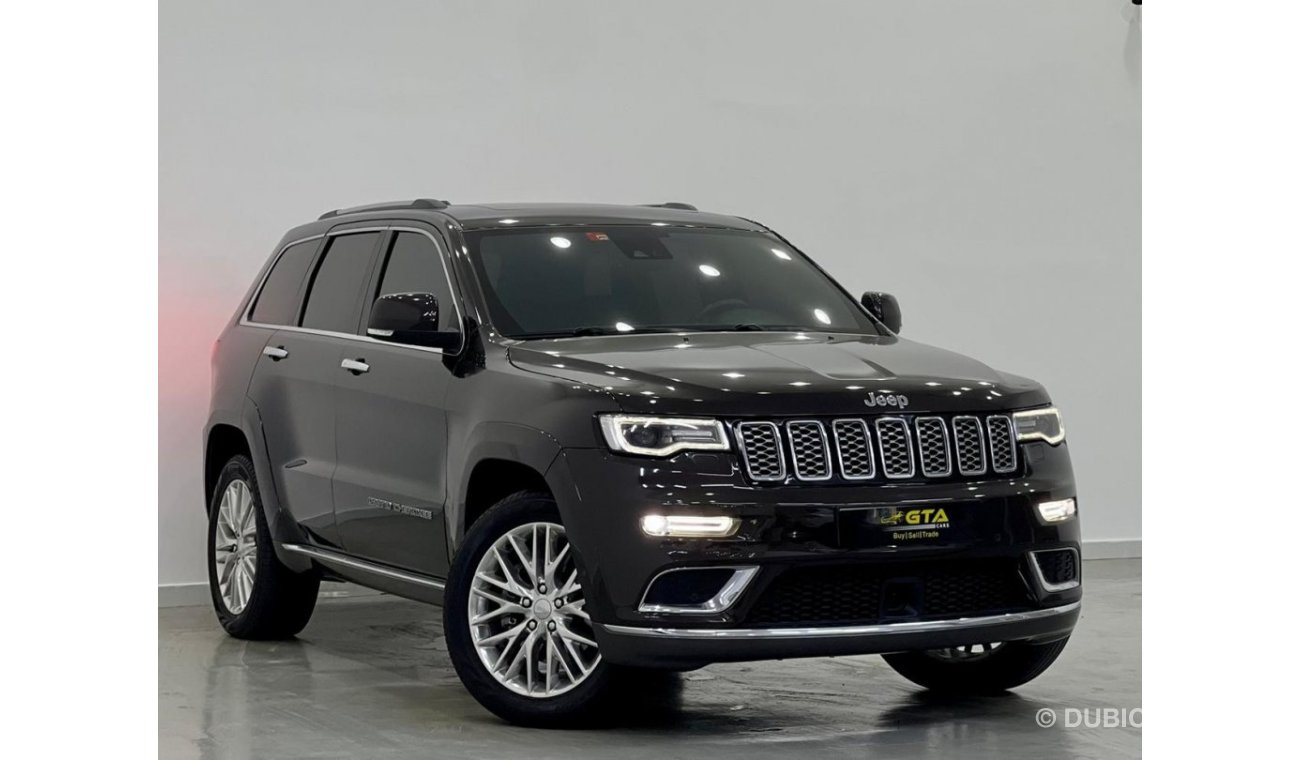 جيب جراند شيروكي 2017 Jeep Grand Cherokee Summit, Full Service History, Warranty, GCC