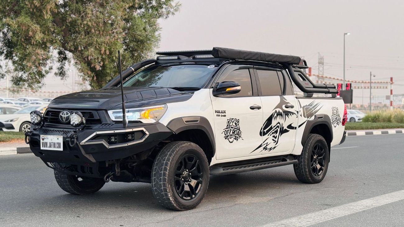 Toyota Hilux OFF-ROAD MODIFIED | MANUAL TRANSMISSION | 2.8L DIESEL ENGINE | DOUBLE CABIN | 2021