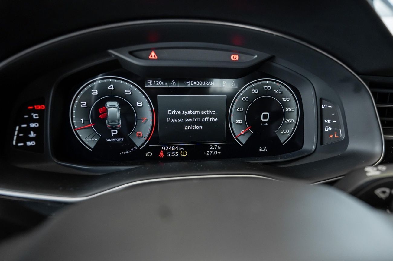 Audi Q7 55 TFSI | S-Line | 2021 | GCC Specs | Agency Warranty | Full Options