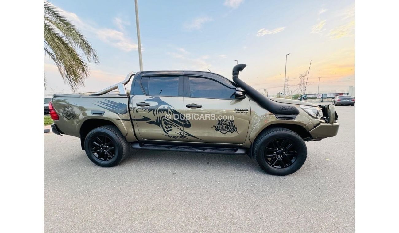 Toyota Hilux 2018 DIESEL 2.8L 4x4 |AIR SNORKEL| BULL BAR |BOOT COVER| [BEST PRICE WHATSAPP]