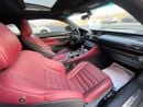 لكزس RC 350 F-SPORT / محرك V6 سعة 3.5 لتر / لوحة عدادات كهربائية / استهلاك منخفض للموارد / مقاعد مبردة / بحالة م