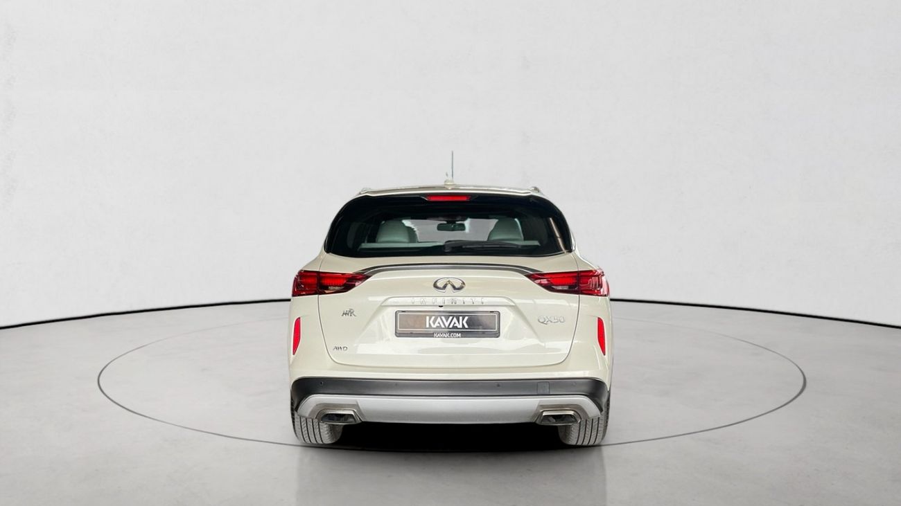 إنفينيتي QX50 2.0T AUTO AUTOGRAPH 4WD | شامل الضمان | 0 ﺪﻔﻋﺓ ﺃﻮﻟﻯ