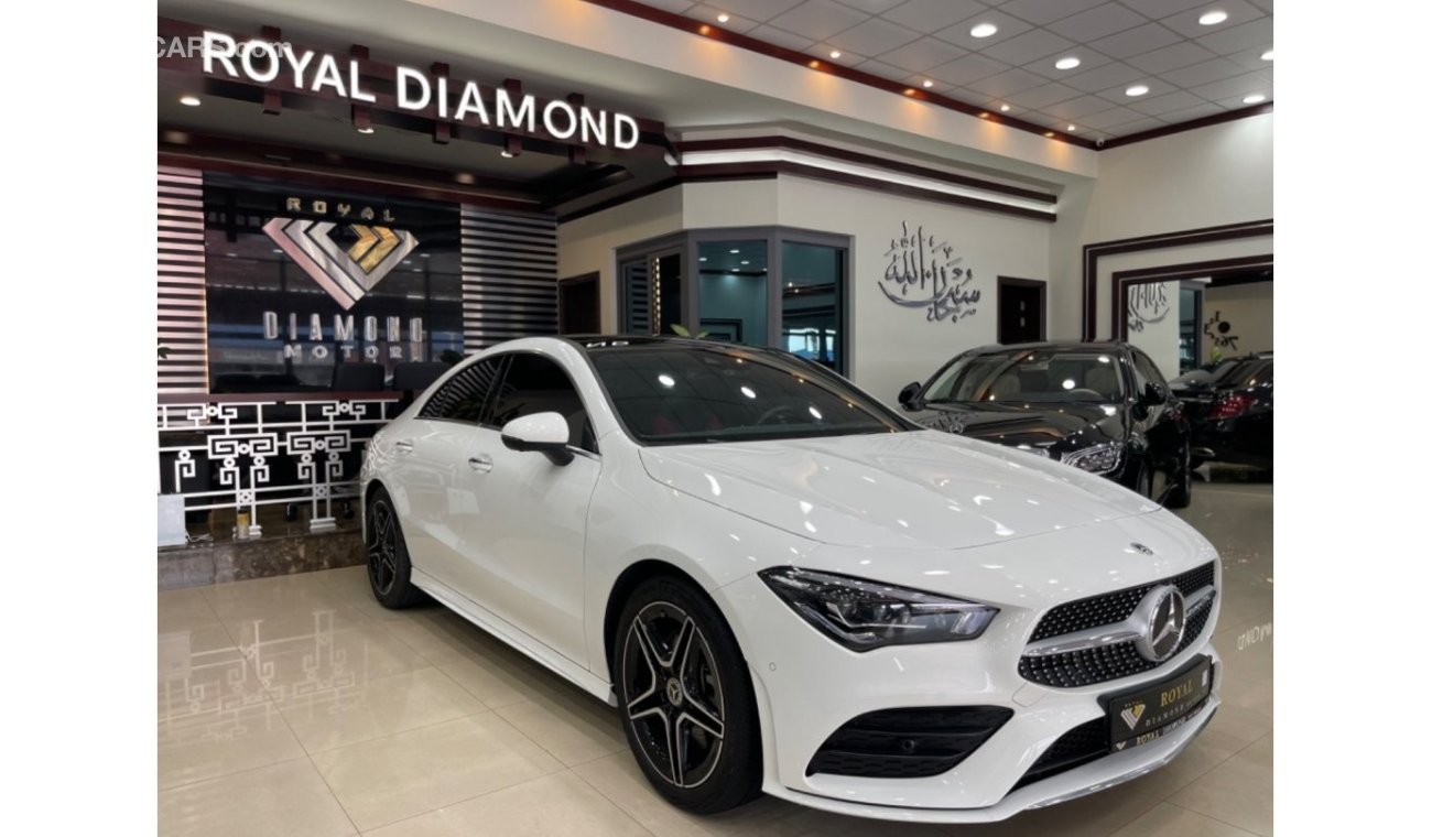 مرسيدس بنز CLA 250 Mercedes Benz CLA250 AMG kit 4MATIC 2021 GCC under warranty from agency Under service service contra