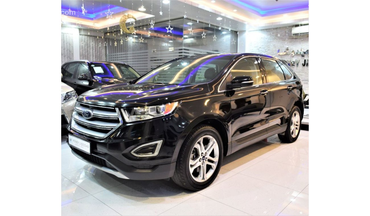 Ford Edge AMAZING Ford Edge TITANUIM AWD 2016 Model!! in Black Color! GCC Specs