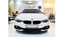 BMW 420i ONLY 84000 KM! BMW 420i Gran Coupe 2015 Model!! in White Color! GCC Specs