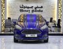 فورد فيستا Ford Fiesta ( 2015 Model ) in Blue Color GCC Specs