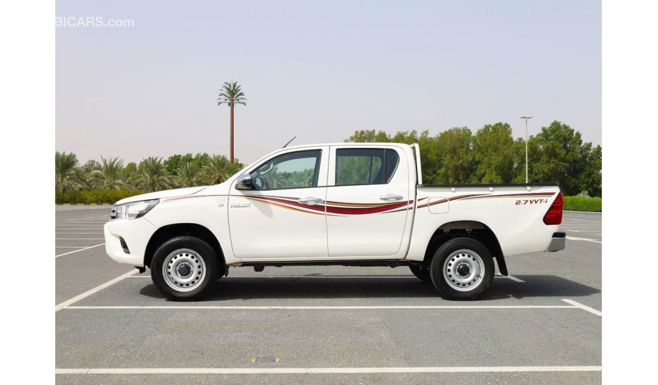 Toyota Hilux GL 2.7L 4x4 Automatic Petrol Engine | GCC Specs | Excellent Condition