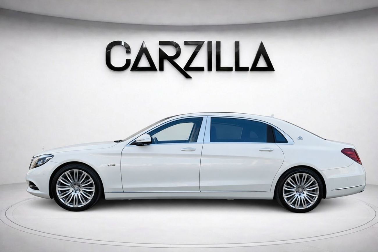 Mercedes Maybach S600 Maybach Mercedes S600 Maybach V12 l GCC l Full Gargash History l Flagship Luxury