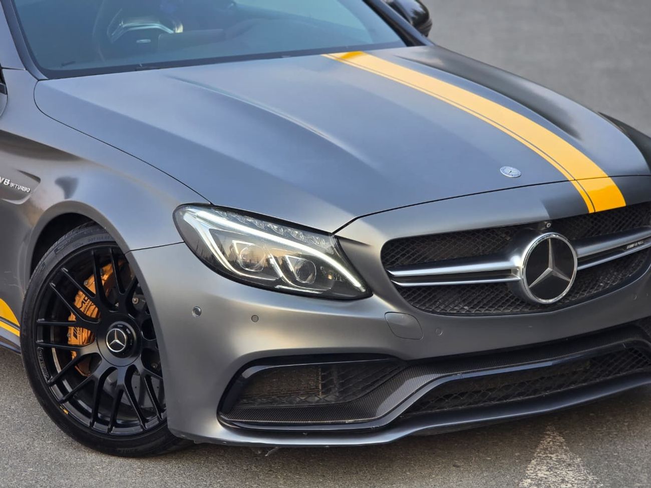 مرسيدس بنز C 63 AMG S 2017 | GCC Specs | Perfect condition |