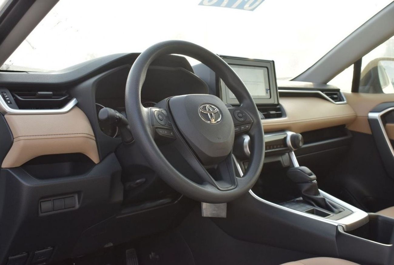 تويوتا راف ٤ 2.0L , 4WD, SUV, MULTIMEDIA STEERING, WHITE COLOR FOR EXPORT, MODEL 2023