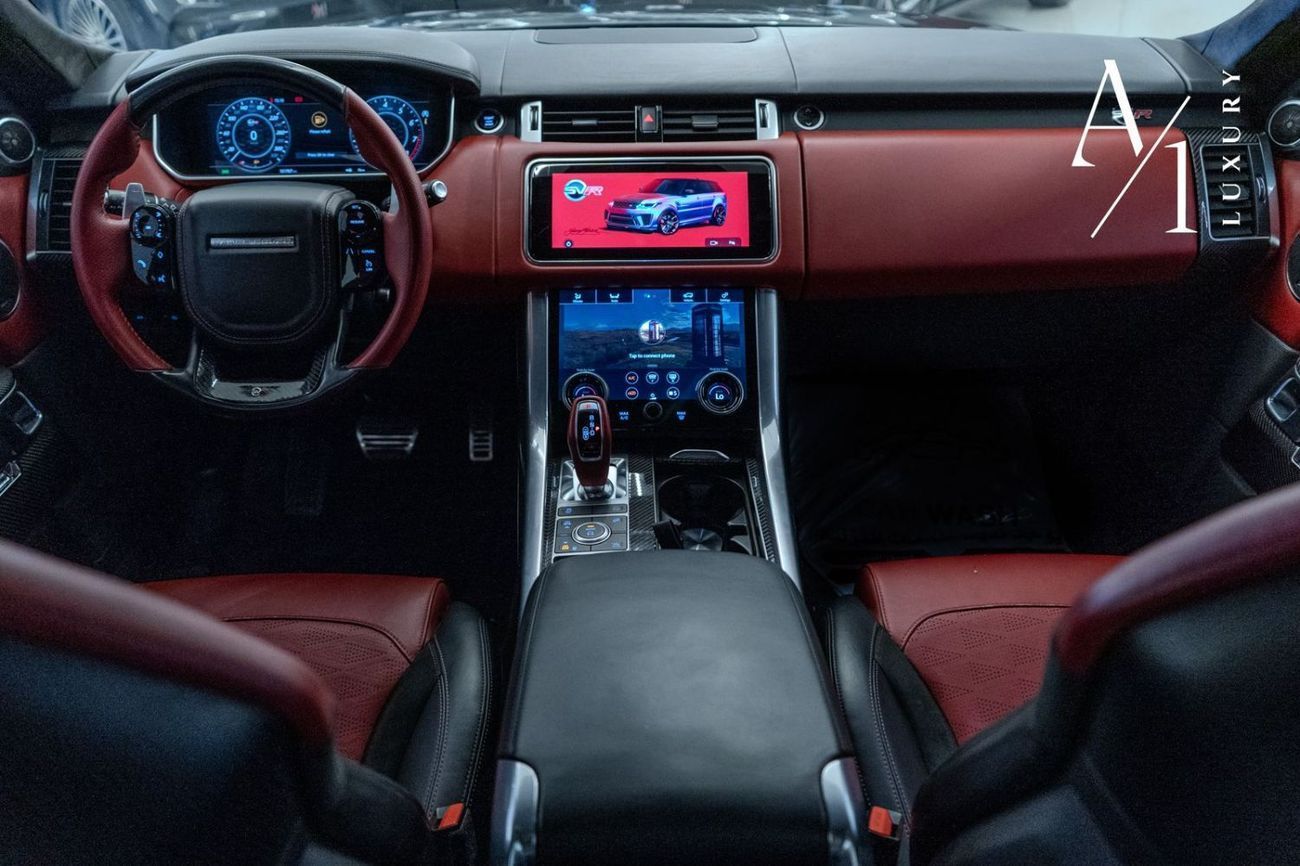 Land Rover Range Rover Sport SVR 5.0L (575 HP) 4WD 2022 Range Rover Sport, Warranty, Carbon Fiber Edition, Fully Loaded