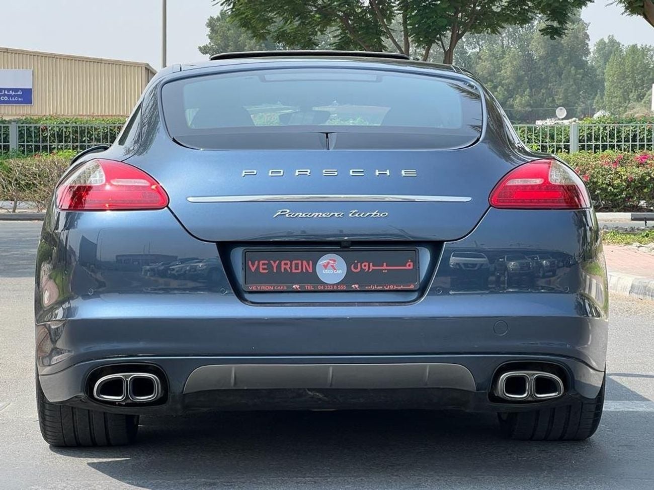 Porsche Panamera PORSCHE PANAMERA TURBO TOP LINE 2012 GCC ORIGINAL PAINT WITH ONE YEAR WARRANTY
