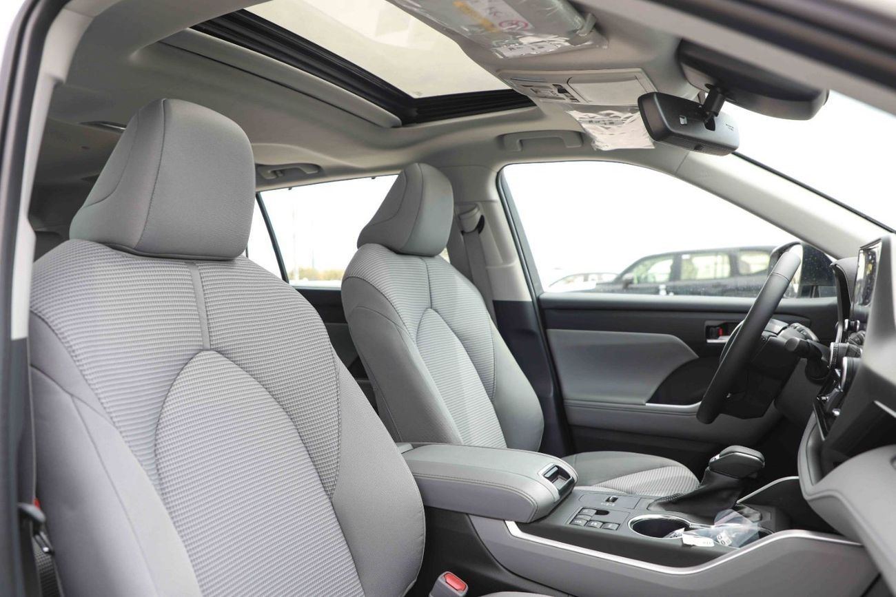 Toyota Highlander 2024 TOYOTA HIGHLANDER XLE 2.5 - Hybrid - PLATINUM WHITE PEARL inside GREY | Export Only