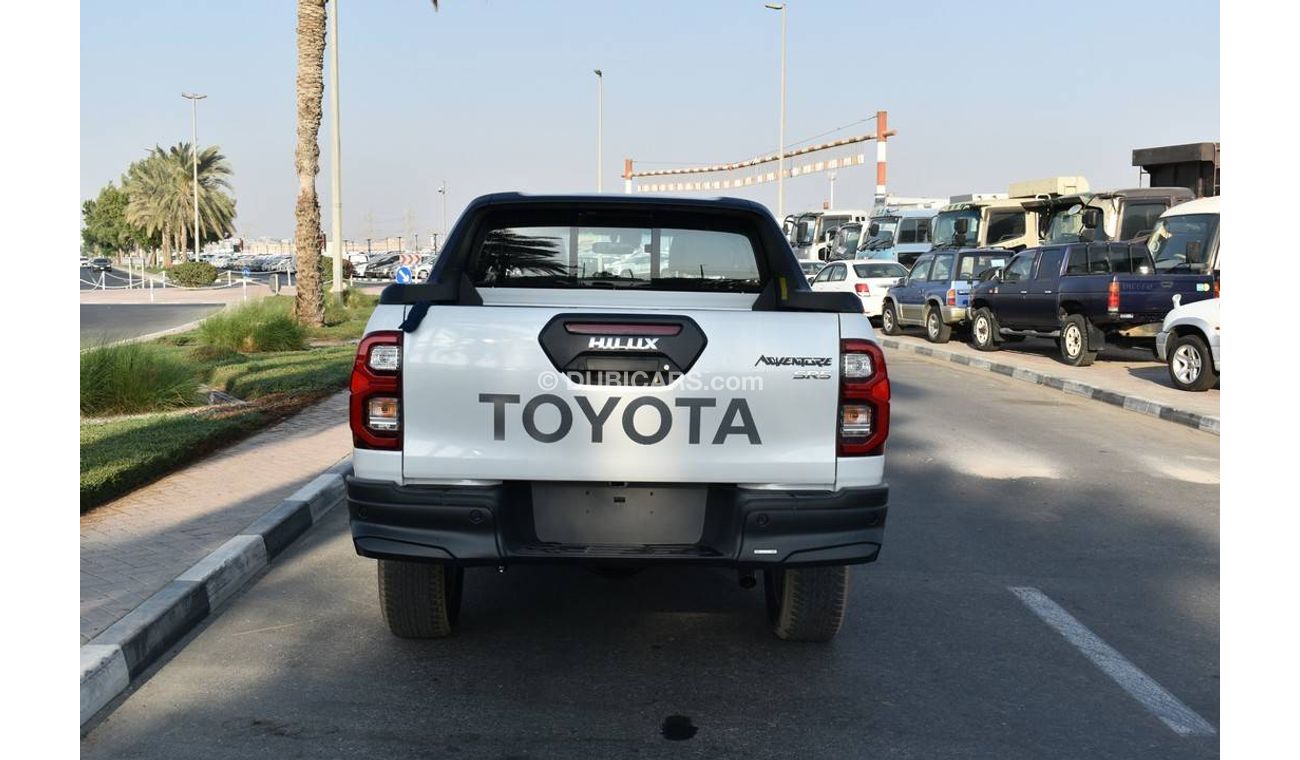تويوتا هيلوكس D/cab P/up 4x4 2.8L Diesel - A/T - 24YM - ADV. - WHT_BLK (EXPORT OFFER)