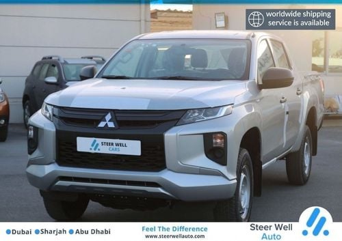 Mitsubishi L200 DIESEL - 2.4L -  DOUBLE CABIN - 4X4 - 5MT - POWER LOCKS AND POWER WINDOWS - EXPORT ONLY