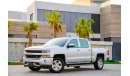 Chevrolet Silverado LT Double Cab | 2,428 P.M | 0% Downpayment | Amazing Condition