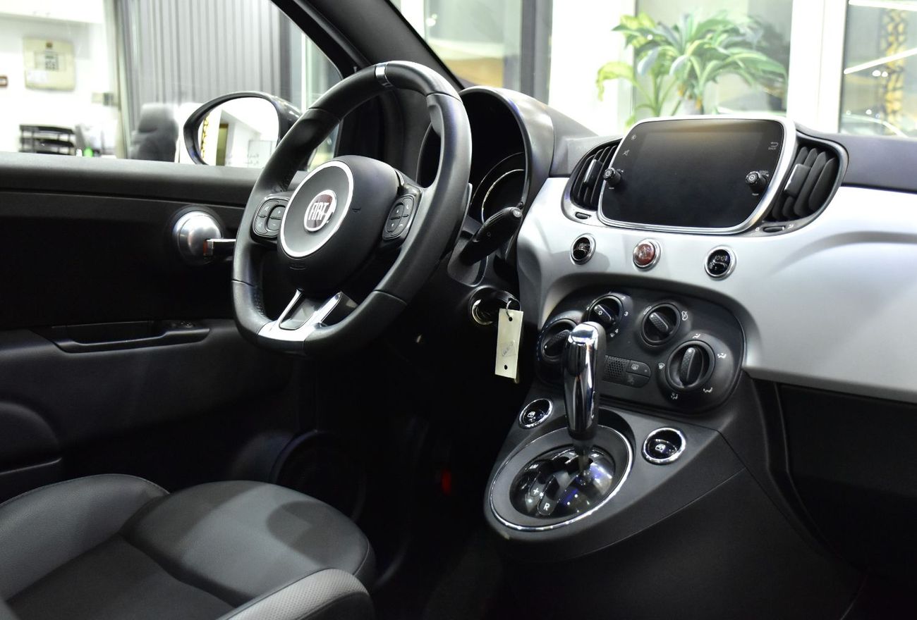 فيات 500 EXCELLENT DEAL for our Fiat 500 ( 2022 Model ) in Black Color GCC Specs