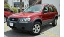 Ford Escape V6 Mid Range Good Condition