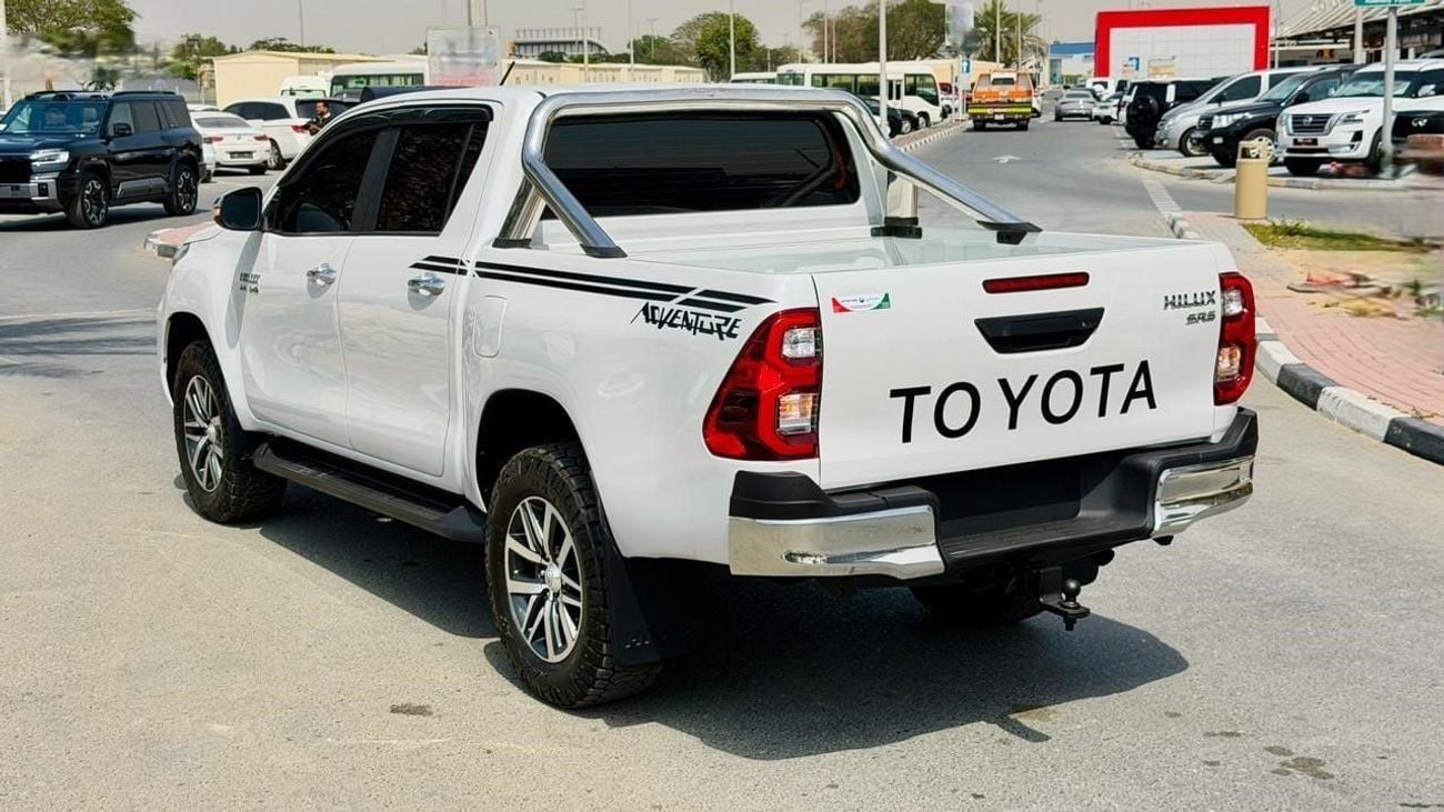 Toyota Hilux 2021| 2.8L DIESEL ENGINE | AT | RHD | HEAVY SPORT BAR | ROOF MOUNTED LED LIGHTS | TOW HITCH | PARKIN