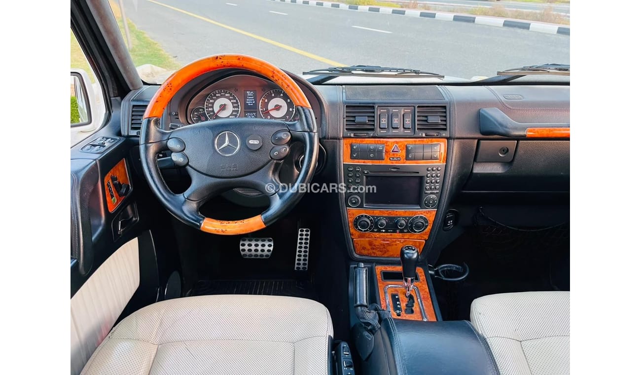 مرسيدس بنز G 55 AMG MERCEDES G55 GCC SPACE MODEL 2010