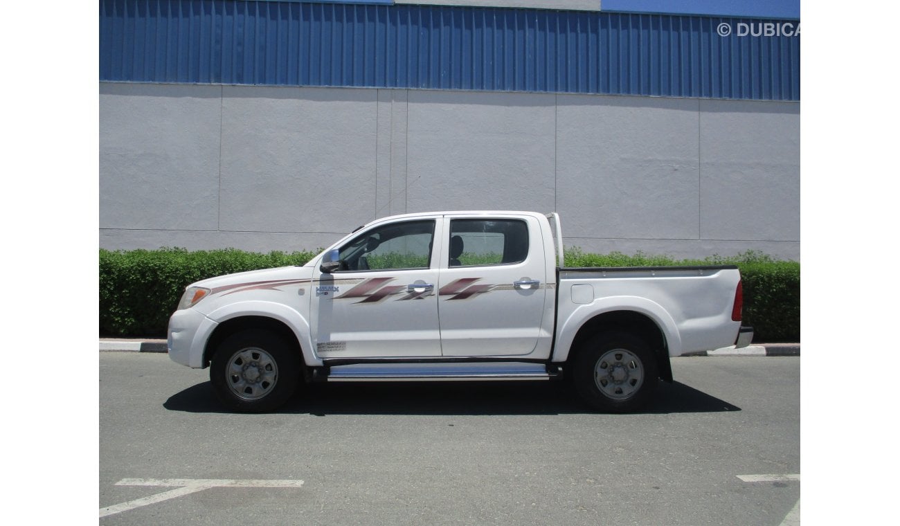 Toyota Hilux TOYOTA HILUX 4X4 DIESEL 2009 MANUAL GEAR , GULF SPACE ,DOUBLE CABIN