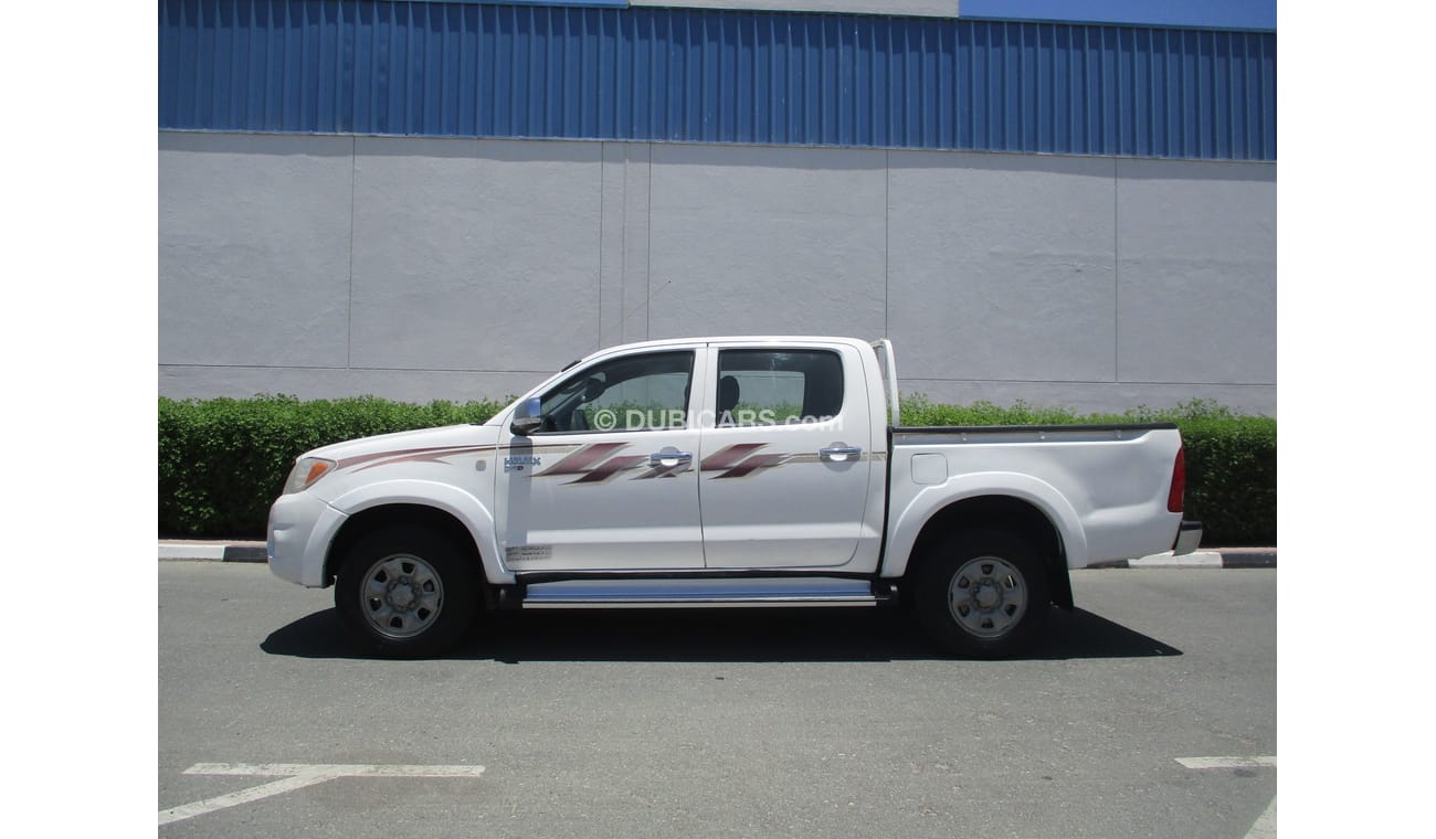 تويوتا هيلوكس تويوتا هايلكس ديزل فورويل موديل 2009 خليجي دبل كابينه