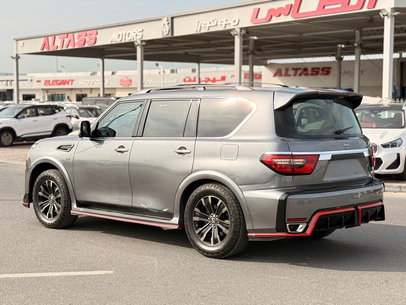 Nissan Armada Platinum edition with sunroof, 360 cameras