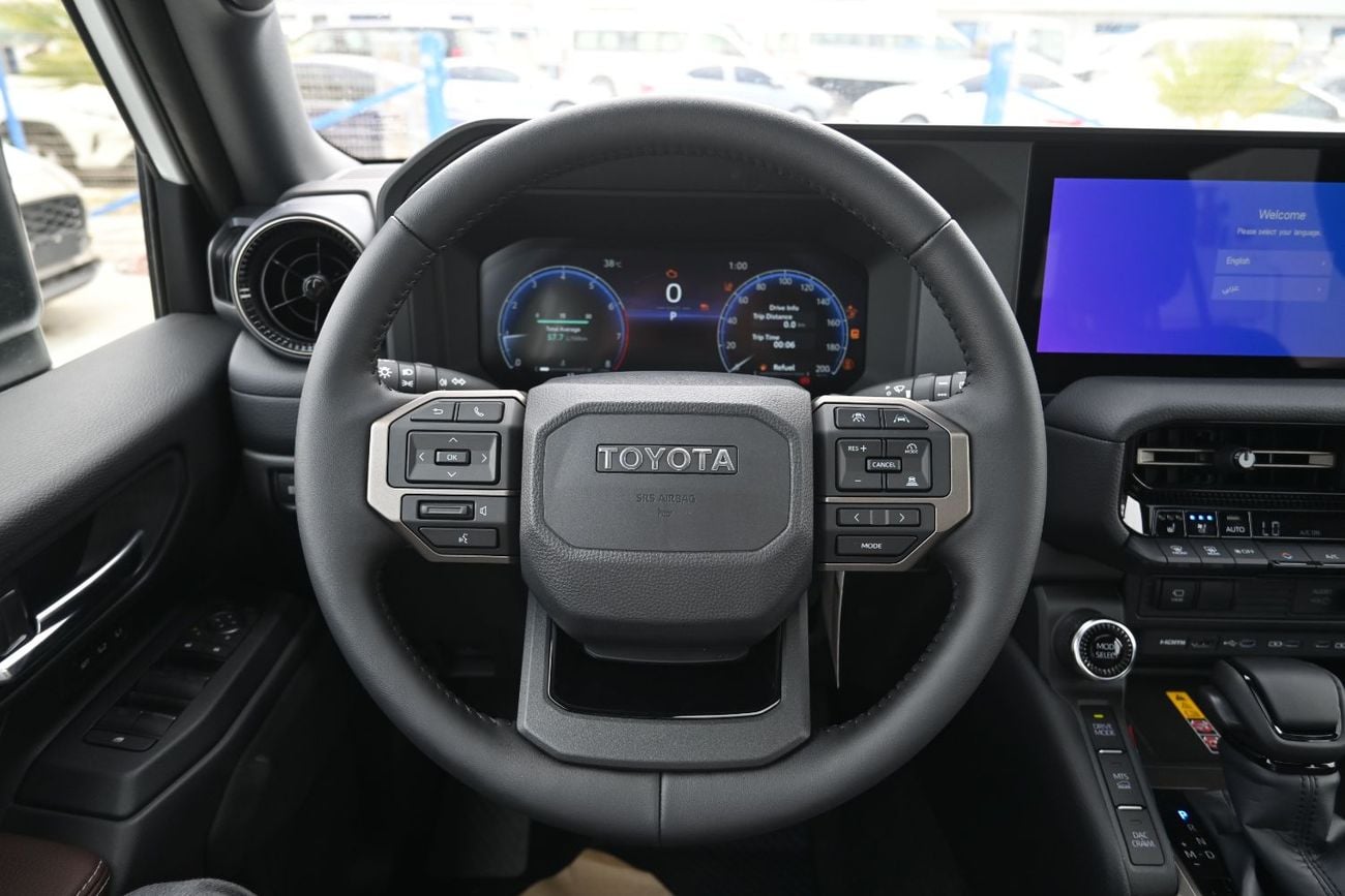 تويوتا برادو Toyota LC Prado Adventure, 2.4L Turbo 4WD Model 2026 Color White
