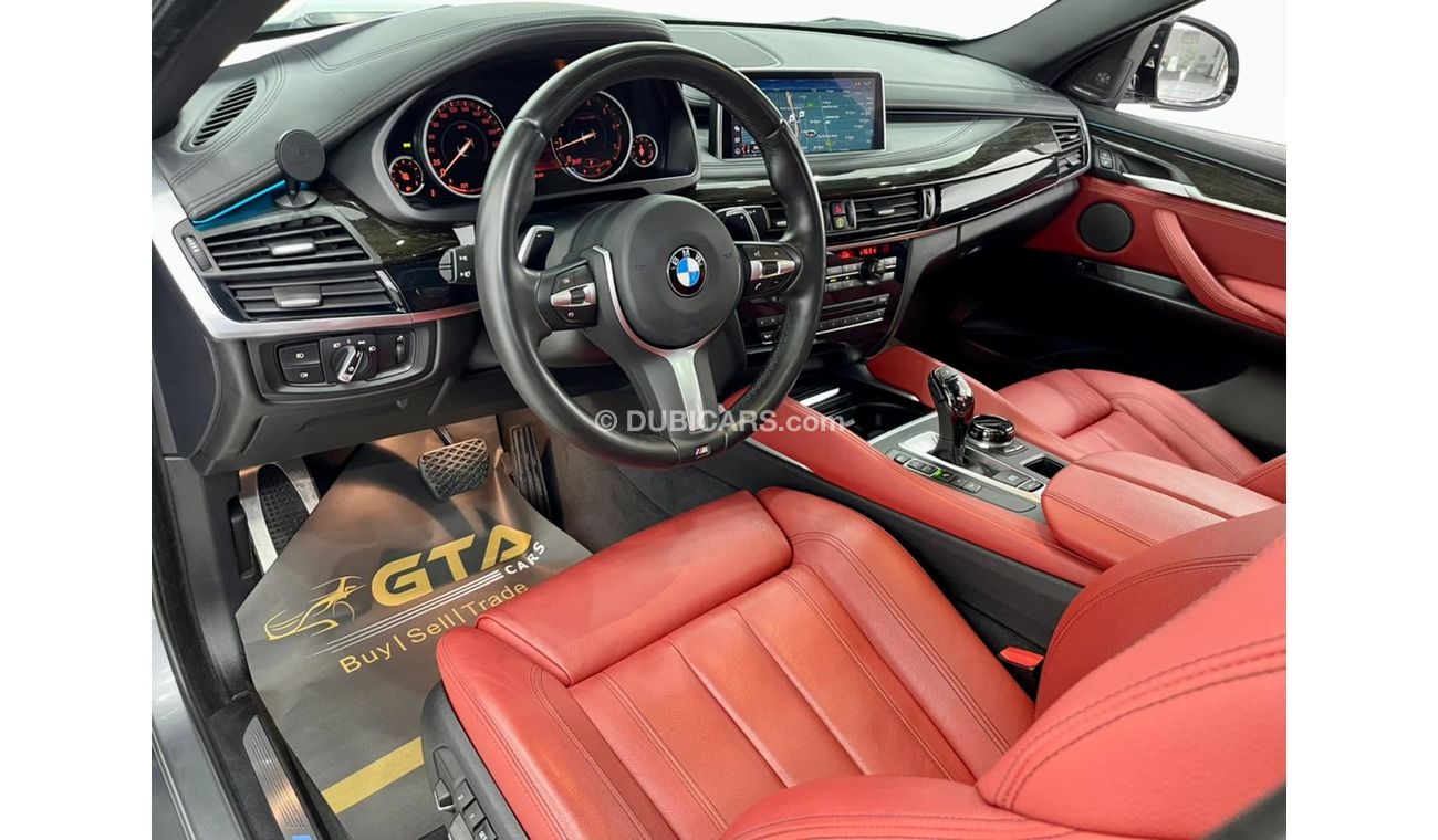بي أم دبليو X6 2018 Bmw X6 xDrive50i, Bmw Warranty + Service Contract, GCC