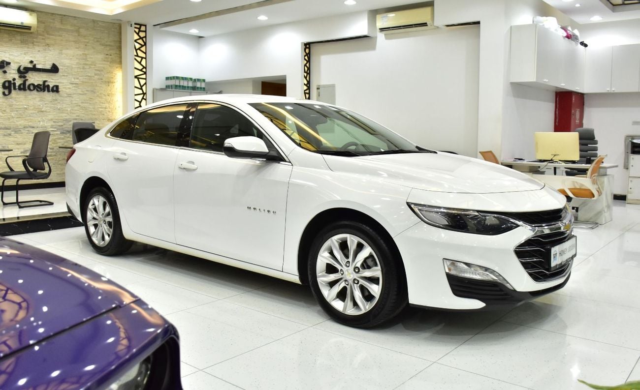 Chevrolet Malibu EXCELLENT DEAL for our Chevrolet Malibu Turbo ( 2021 Model ) in White Color GCC Specs