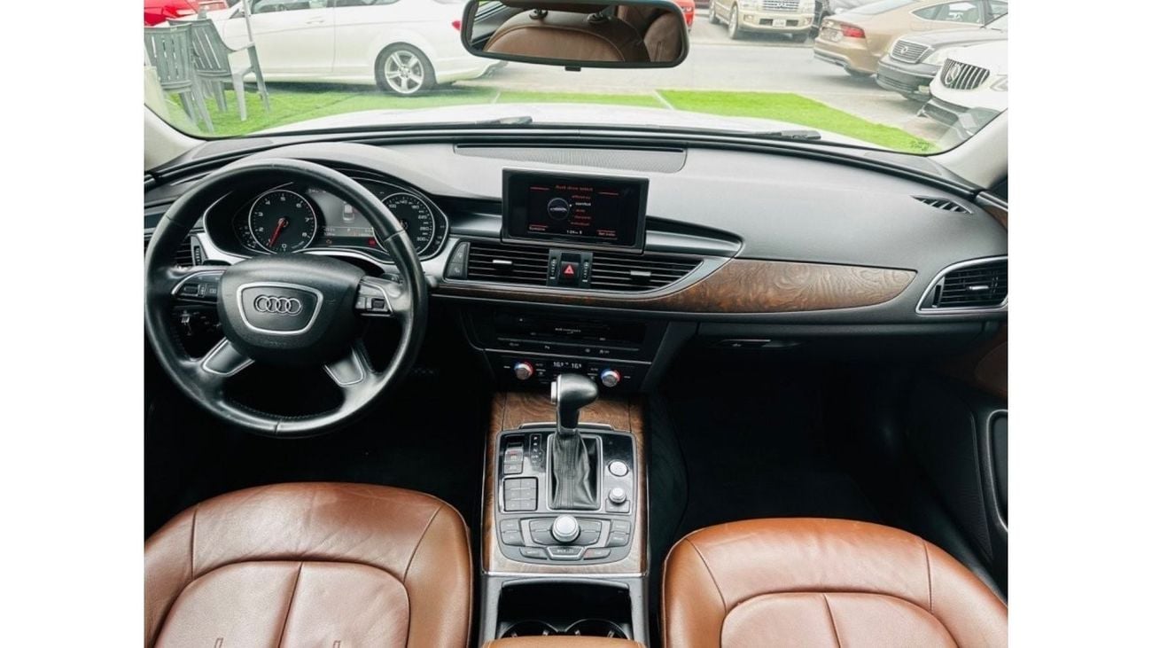 أودي A6 TFSI موديل 2014 GCC CAR PERFECT CONDITION INSIDE AND OUTSIDE FULL OPTION SUN ROOF
