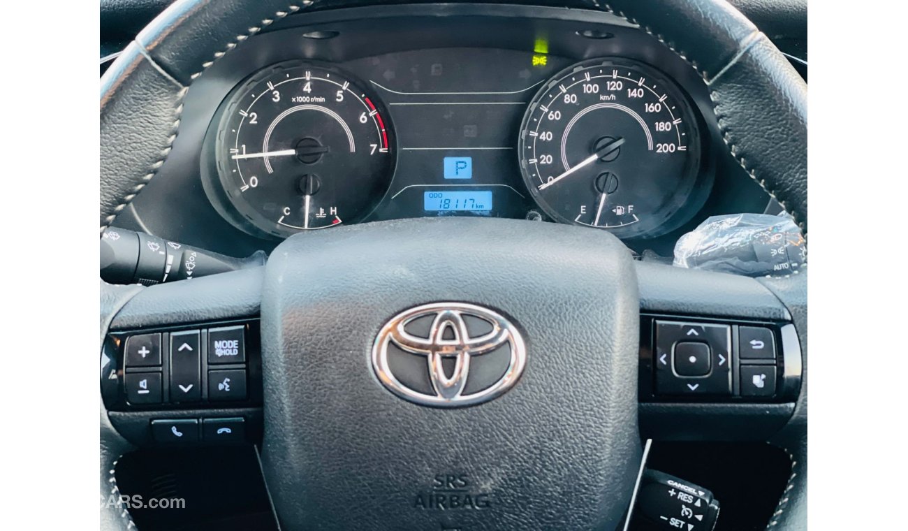 تويوتا هيلوكس Toyota Hilux Diesel engine model 2018 full option top of the range for sale from Humera motors car v