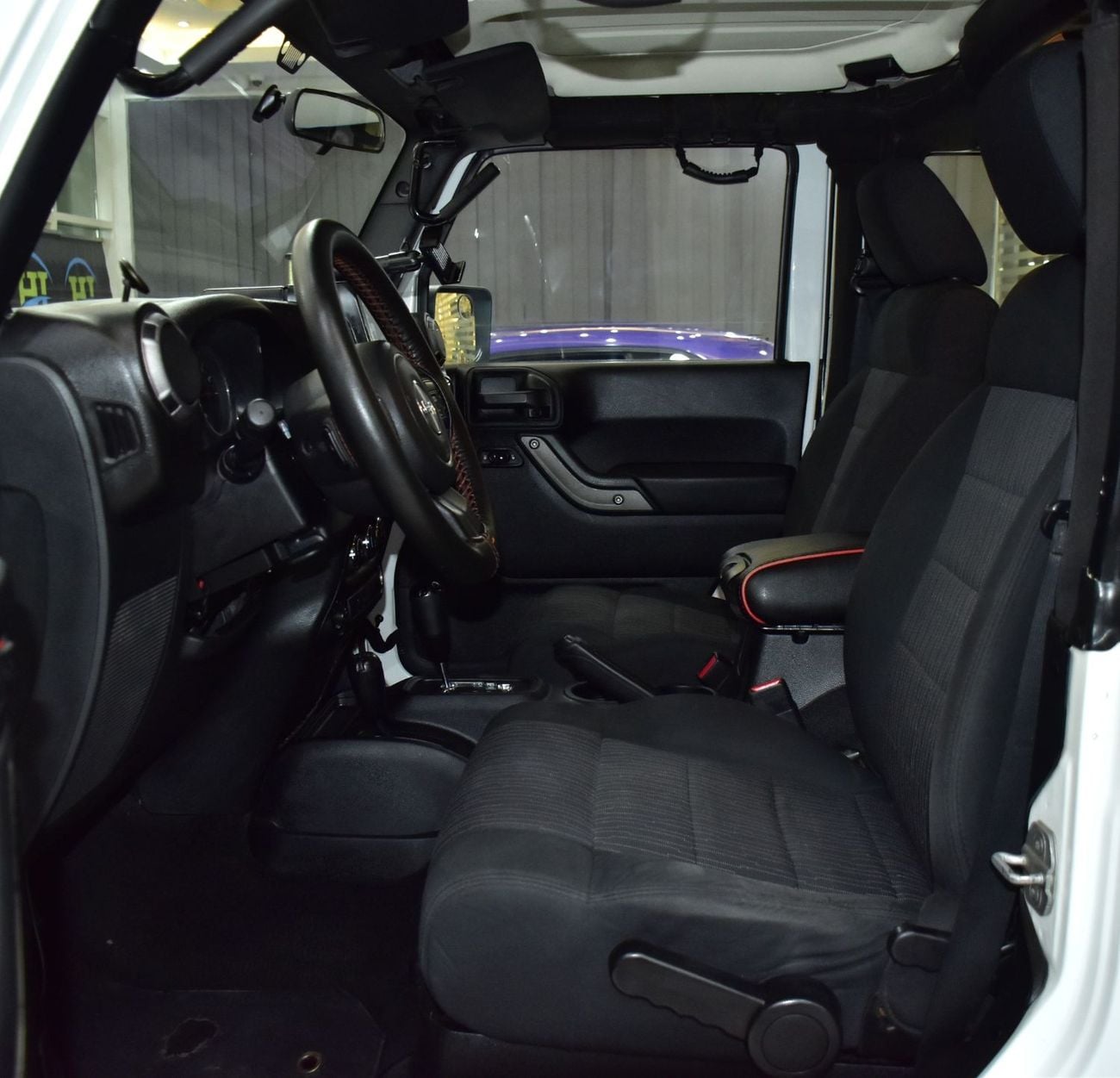 Jeep Wrangler EXCELLENT DEAL for our Jeep Wrangler Sport ( 2012 Model ) in White Color GCC Specs
