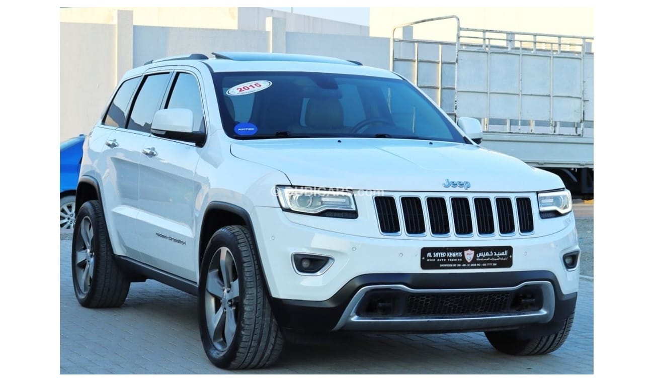 Jeep Grand Cherokee Limited Jeep Grand Cherokee 2015 GCC in excellent condition