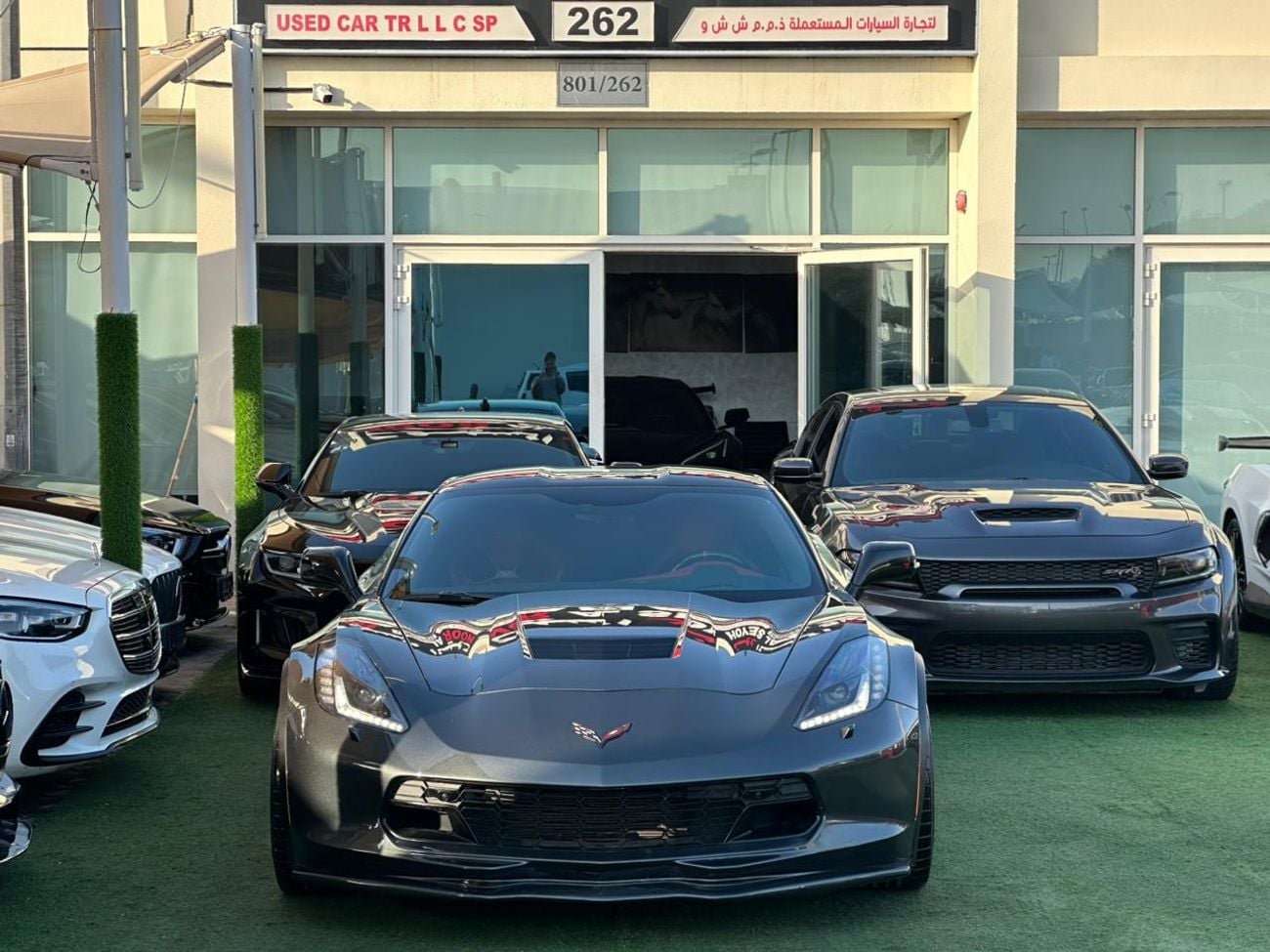 شيفروليه كورفت شيفروليه كورفت جراند سبورت 2019 خليجي صبغ واكله