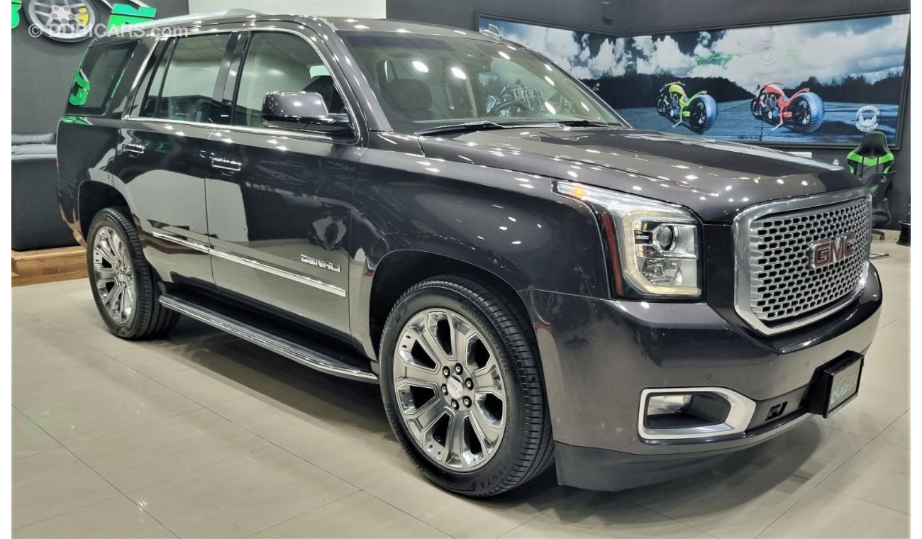 جي أم سي يوكون GMC YUKON DENALI 2015 GCC IN PERFECT CONDITION ORIGINAL PAINT FULL SERVICE HISTORY INCLUDING FREE IN