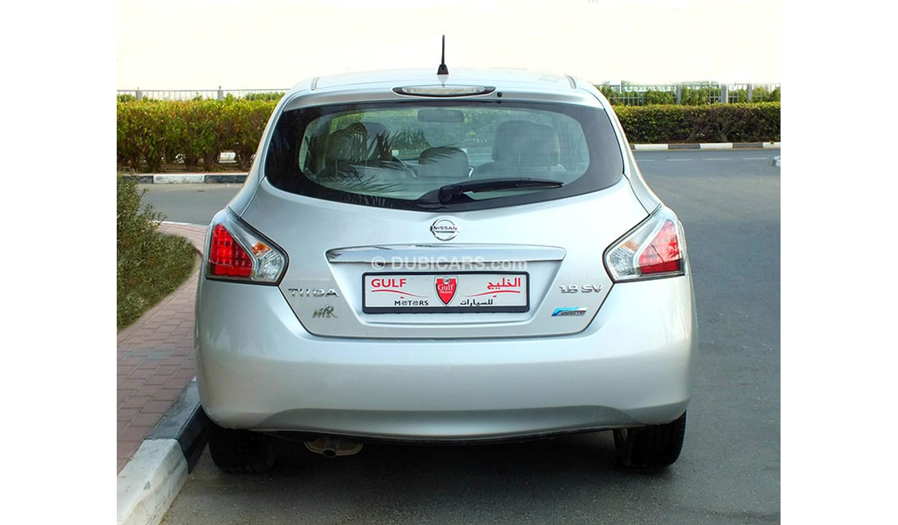 Nissan Tiida 1.8 SV - SPECIAL OFFER! ZERO DOWN PAYMENT AT AED 880 PER MONTH