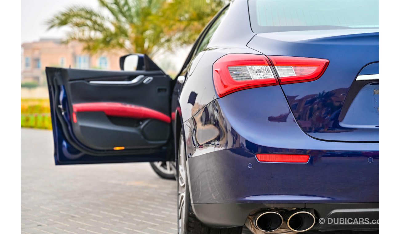 Maserati Ghibli | AED 2,330 Per Month | 0% DP | Exceptional Condition