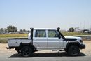 Toyota Land Cruiser Pick Up Double Cab V8 4.5L Diesel MT with Front / Rear Diff Lock, Black Wheels, Winch