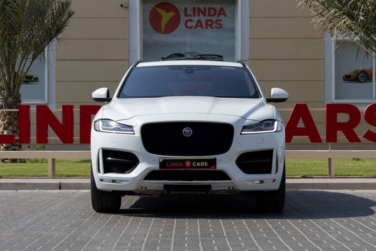 Jaguar F Pace Jaguar F-Pace R-Sport 2018 GCC under Warranty with Flexible Down-Payment.