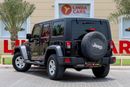 جيب رانجلر Jeep Wrangler Unlimited Sport  2018 GCC under Warranty with Flexible Down-Payment/ Flood Free.