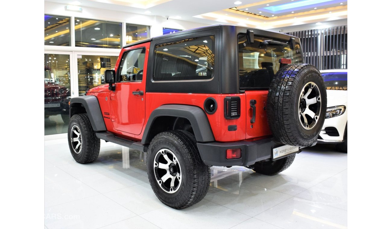Jeep Wrangler Sport EXCELLENT DEAL for our Jeep Wrangler Sport ( 2015 Model! ) in Red Color! GCC Specs