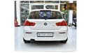 BMW 120i EXCELLENT DEAL for our BMW 120i ( 2019 Model ) in White Color GCC Specs